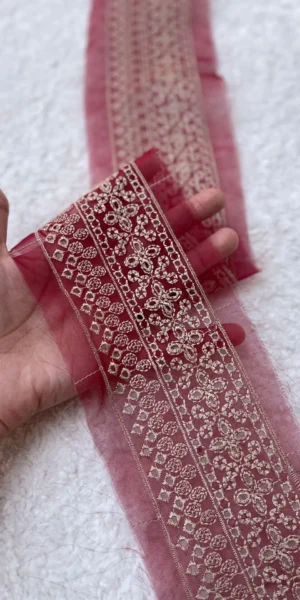 Thread Embroidery 1 Yard Border