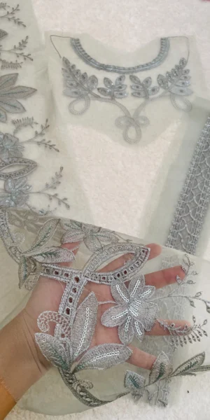 Ethnic Set ( Neckline, Hemline,Sleeves Border)