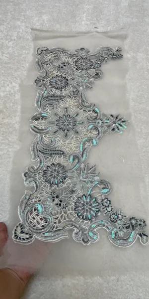 Laser & Sequence Cutwork Border